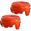 Senda Confezione da 2 coperture per bobine per decespugliatore, A6442-XJ, ricambi compatibili con Black & Decker GL650 GL660 GL670 GL315 GL655 GL656