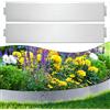 Joparri Bordo in metallo per aiuole, 5 m x 15 cm (lunghezza x altezza) zincato, diverse lunghezze disponibili, bordo per aiuole, 5 m, 10 m, 15 m, 20 m, 25 m, 30 m, 35 m, 40 m, 45 m, 50 m