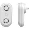 W-Lynn Piccolo Repellente per Topi Elettronico Controllo Repellente Indoor Outdoor Anti Zanzare Insetti Scarafaggi Formiche Roditori Ragni Pulce,White