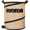 Worx WA0030 - Sacchetto per la spazzatura pieghevole, colore: Marrone