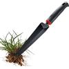 Fulenyi Paletta per radici da giardinaggio, pala per radici da giardino, pala da fioriera robusta in acciaio al carbonio, versatile con manico ergonomico per scavare, trapiantare grassi e