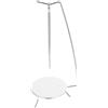 DOITOOL Appendiabiti Barbecue Accessori in Acciaio Inossidabile con 2 Spiedini per Grigliare, Design Versatile e Pratico per Backyard Bbqs e Tailgating