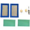 EaseSunny Kit di 2 filtri dell'aria per tosaerba Honda GXV140, include filtri aria, pre-aria e carburante + componente di accensione (OEM 17211-ZG9-800/000/M00)