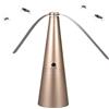 Generic Ventilatore da tavolo, alimentato a batteria, repellente per insetti a basso rumore per cena, lame rotanti sicure, ideale per patio, campeggio, giardino, fattoria, barbecue, appartamento, ristorante