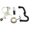 EaseSunny Kit olio a vite senza fine per motoseghe MS 271, M71, M91, ricambio per OEM 1141, 640, 3203, include tubo dell'olio, filtro e ingranaggio