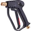 TC TECHNIC Pistola per idropulitrice ad alta pressione 280 bar - M22x1,5 entrata/uscita - Valvola in ottone - Sfera e pistone in acciaio inossidabile - 150°C - Compatibile con Kärcher HD/HDS Kranzle e