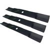 perfektGarten Lama per pacciamatura per tosaerba, 3 x 53 cm, compatibile con John Deere 1420 1435 1445 1500 1545 1550 1565 M163983