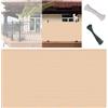 GUOYUYU Telo per Ringhiera Balcone Esterno 30 x 650 cm HDPE Leggermente Trasparente Anti-Uv Schermo Del Balcone Rete Balcone per Protezione con Occhielli, Fascette, Funi per Giardino, Ringhiera, Color Crema