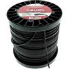 IVAT Filo per DECESPUGLIATORE Quadro Quadrato MM. 6 Bobina da kg. 2 Professionale