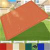 AMXFS Tenda da sole con occhielli con effetto ombreggiante al 95%,in tessuto Oxford,180 g/㎡,1m x 3m impermeabile,protezione dai raggi UV,per campeggio,balcone,piscina,tettoia-colore arancione
