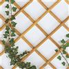 eacommerce Traliccio Grigliato Reticolato in Bamboo Naturale Estensibile per Piante e Fiori rampicanti per Balconi, Terrazze, Giardino (100X200 CM)
