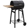 Sal Mar Barbecue Carbonella Carbone Portatile Legna BBQ Coperchio Griglia Ghisa Pedro 45