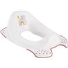 keeeper Seggiolino Riduttore per WC, Arcobaleno, Da 18 Mesi a 4 Anni circa, Funzione Antiscivolo, Ewa, Bianco