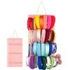 Generico Organizer Per Fascia Da Appendere Al Muro, Rastrelliera Portaoggetti Per Cerchi Per Capelli Con Nastro In Feltro A 30 Griglie, Organizer Per Appendere Fiocchi Per Capelli, Organizer Per Fascia Da Pare