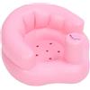 Fafeicy Seggiolino Gonfiabile per Bambini in PVC, Portatile, Pieghevole, con Pompa Integrata, per Casa e Viaggio