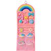Generico Organizer Per Fermagli Per Capelli - Borse Da Parete Arcobalêno, Portaoggetti Da Appendere, Espositore Per Decorazioni Con Fioćco, Śistema Di Acċessori Per La Stanza | Fascia Per Capelli Per Bambine E