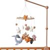 Patifirst Mobile per | Mobile in Feltro per Bambini,Giocattolo Appendibile Carillon in Feltro con Animali Marini Stile Cartoon Decorazione per Camera Culla Cameretta dei Bambini
