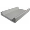 PALLA PALLINA Materassino Fasciatoio Per Cassettiera Con Sponde AntiCaduta 80X9X48 Cm Materasso Fasciatoio Neonato 100% PVC Impermeabile Lavabile PRODOTTO IN ITALIA (GRIGIO)
