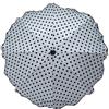 Skyline parasole per passeggino universale ombrello antivento pieghevoli resistenti umbrella ombrelli pieghevole robusto Filtro UV 50+ diametro 63 cm grande punti neri