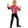 Rubie's Rubies AVENGERS Ufficiale - Costume da bambino con top classico Iron Man stampato + maschera in plastica, taglia unica 5-8 anni, supereroe Marvel