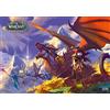 Good Loot Gaming Puzzle World of Warcraft Dragonflight Alexstrasza Game Artwork Adult Teen 1000 Piece Jigsaw Puzzle Gaming Puzzles Inspired by Computer Game 27x19