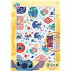 TM ESSENTIALS Disney Stitch - Libretto di adesivi glitterati, con personaggi decorativi, dai 3 anni in su