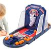 Generico Giochi di basket per desktop, giochi di basket per bambini - Divertente gioco di basket con le dita Gioco di basket da tavolo | Giochi da tavolo interattivi unici Gioco per 2 giocatori per bambini e a