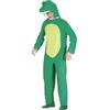 FIESTAS GUIRCA Costume da Coccodrillo Verde per Adulto L