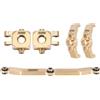 INJORA Blocchi Ruotabili C-Hubs, Blocchi dello Sterzo Knuckle e Collegamento dello Sterzo per TRX4M
