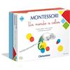 Clementoni - 16136 - Montessori - Un Mondo a Colori - Made in Italy, Gioco Montessori 3 Anni, Gioco educativo metodo montessoriano (Versione in Italiano)