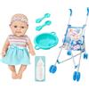 Generico Set di auto bambole | Bambola per bambini con accessori per passeggini | Bambole per bambini con set di auto per bambole | Giocattoli adatti per il gioco di ruolo, la stanza dei , le idee