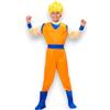 KORAT - Costume Ninja Dragon Bambino con Muscoli - Travestimento Completo Pegasus Designer - Ideale per Carnevale, Cosplay - Taglie 5/6-12/13 Anni (XL - 10/11 Anni)