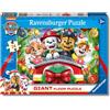 Ravensburger - Puzzle Paw Patrol Natale, Collezione 24 Giant Pavimento, Idea Regalo per Bambini 3+ Anni, Gioco Educativo e Stimolante, 24 Pezzi Giganti, 70x50 cm