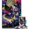 LLONGKT Puzzle da 1000 pezzi per adolescenti,regalo di compleanno per ragazze anime giapponesi,puzzle da 1000 pezzi,giocattolo educativo,giochi divertenti per famiglie,arredamento unico per la casa (38x26cm)