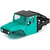 INJORA IR40 Carrozzeria del Camion con Gabbia Tubolare per Upgrade TRX4M Defender Bronco 1/18 RC Crawler,Verde