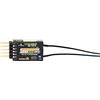 FrSky Archer Plus GR6 2.4GHz 6CH Ricevitore con Anti-Interferenza Potenziata, Accesso Intelligente/ACCST D16, Black Box, Variometro Aggiornato, Doppia Antenne, SBUS/F.Bus, Aggiornamento OTA per