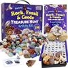 Dancing Bear's Rocks and Minerals ROCK & MINERALE kit di raccolta con 2 Facile Pausa Geodes Activity Kit