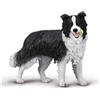 CollectA Border Collie - Figura realistica di cane rifinita a mano, giocattoli e figure di animali, regali per bambini e bambini, età 3 + anni