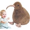 Fowybe Peluche Uccello Kiwi,Peluche ripiene Kiwi Bird Design | Peluche Portatile Morbido Peluche Peluche per camerette per Bambini, Ornamenti per Sale Giochi, Regali di Natale