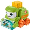 Fisher-Price Baby Toy Rollin' Tractor Push-Along Vehicle with Fine Motor Activities for Infants Ages 6+ Months