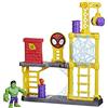 SPIDEY AND HIS AMAZING FRIENDS Hasbro Spidey e I Suoi Fantastici Amici, Hulk's Smash Yard, playset di Hulk, Giocattolo per età prescolare, per Bambini e Bambine dai 3 Anni in su