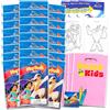 Disney Aladdin - Set di mini bomboniere per bambini, confezione con 24 mini confezioni da gioco con pagine da colorare, adesivi e altro ancora (accessori per feste di compleanno Aladino)