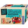 Kosmos 604158 - AllesKönnerKiste Armbänder knüpfen. DIY-Bastelset für Mädchen und Jungen ab 8 Jahren, das ideale Geschenk-Set für den Kindergeburtstag, Teal/Turquoise Green