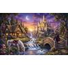 GPMNBCXZK Unicorno del castello Puzzle in Legno 500 Pezzi, Regalo amante treni
