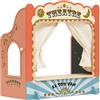 Le Toy Van - TV351 - Teatro Marionette per Bambini, da 3 Anni, teatrino dei burattini in Legno da Tavolo, Gioco di Ruolo, Montessori, Legno FSC Ecologico, 52 x 30 x 55 cm