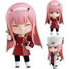Xinchangda Darling in The Franxx: Zero Two Q Version Action Figure Anime Personaggio in PVC Statua Squisita Ornamenti (multicolore, 10 cm/4 pollici)