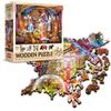Trefl - Puzzle da Camera Magica - 1000 Elementi, Artigianato in Legno, Forme Irregolari, 100 Figure di Animali, Puzzle Moderno di Alta qualità Fai da Te per Adulti e Bambini dai 12 Anni