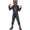 Rubie's Official Marvel Avengers Endgame Rocket Raccoon Classic Childs Costume, Kids Superhero Fancy Dress