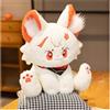 TOPLITHE Peluche Genshin Cat, peluche di impatto con animali di peluche anime, morbido giocattolo carino for bambini, regalo di Natale for giocatori(A,32cm)
