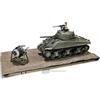 Forces Of Valor 1:32 US Sherman M4(75) VVSS Italia 1944 - Modello in pressofusione, modello in scala, modello diorama, modello militare, MP-912043C